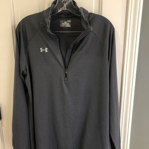 UA 1/4 zip loose heat gear pull over